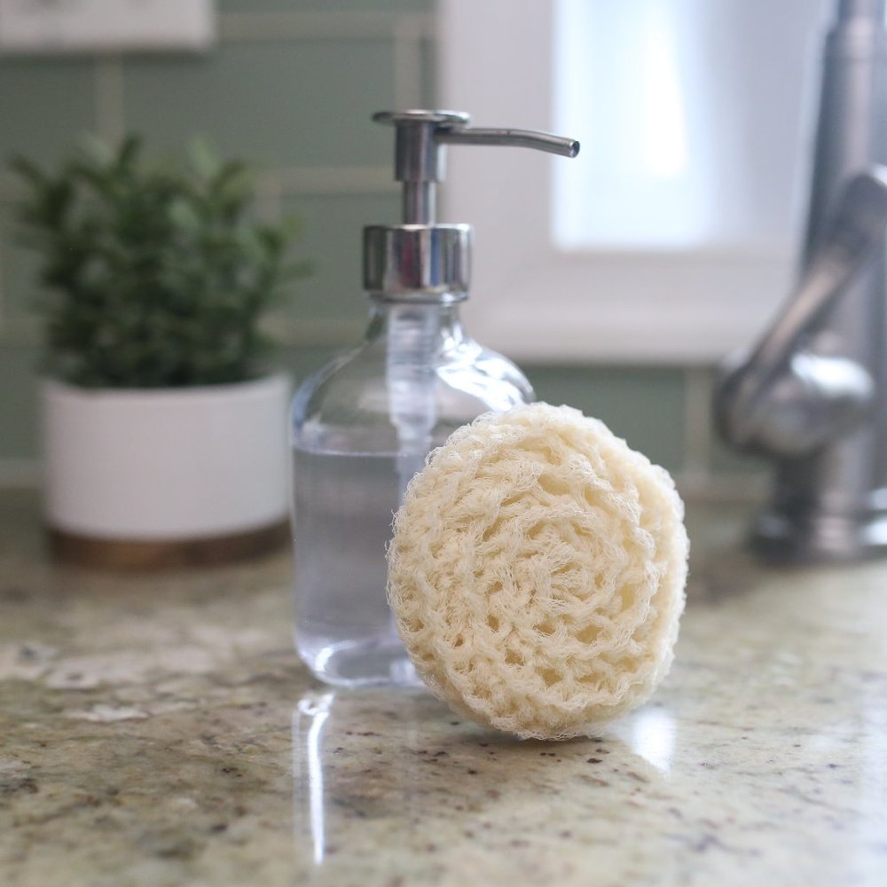 Set of 3 Crochet Dish Scrubbies - Assorted Colors